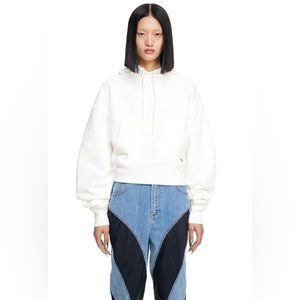 H&M Mugler batwing- sleeve hoodie limited edition , size M, new with tags.